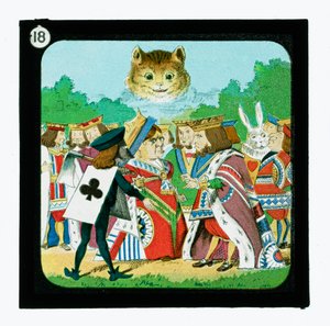 Alice in Wonderland, Coloured Lantern Slides