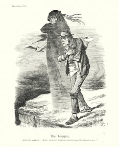 Sir John Tenniel Cartoon: The Tempter by John (after) Tenniel