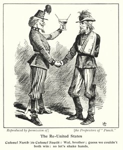 The Re-United States by John (after) Tenniel