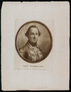 Portrait of General George Washington by John (after) Trumbull