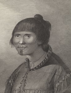A woman of Oonalashka, late 18th century