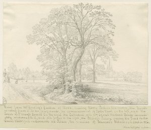 Lichfield - View across Stowe Pool by John Allport