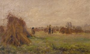 Harvest Scene, 1885-99 by John Anderson