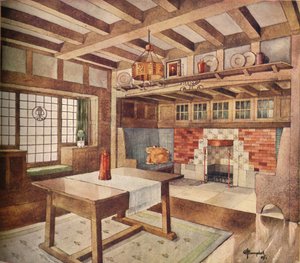 Design for Living Room in a Small House