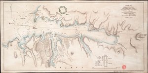 Black Sea Sebastopol from a Russian Survey of 1836 by John Arrowsmith