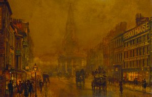 Blackman Street, Borough by John Atkinson Grimshaw