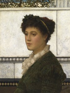 Brunetta by John Atkinson Grimshaw