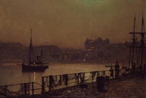 Scarborough by John Atkinson Grimshaw