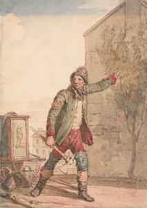 A Fireman by John Augustus Atkinson