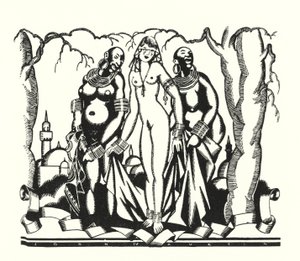 Illustration for Don Juan by Lord Byron by John Austen