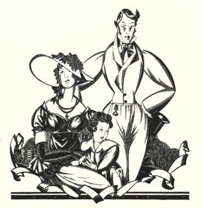 Illustration for Don Juan by Lord Byron by John Austen