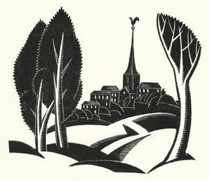 Illustration for Madame Bovary by Gustave Flaubert by John Austen
