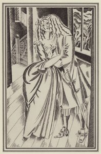 Illustration for Moll Flanders by Daniel Defoe by John Austen