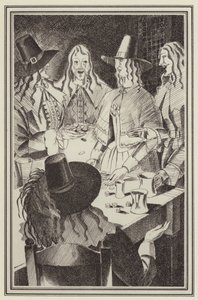 Illustration for Moll Flanders by Daniel Defoe by John Austen