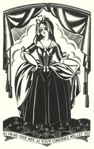 Illustration for Tristram Shandy by Laurence Sterne