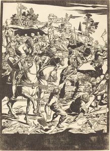 The Crucifixion by John Baptist Jackson after Jacopo Tintoretto