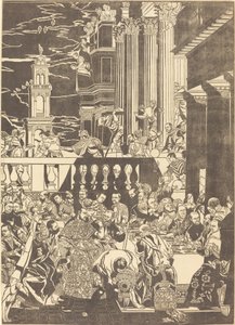 The Marriage at Cana (right plate)