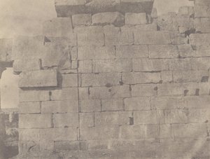 Karnak, Hypostyle Hall, South Wall (Exterior Face) by John Beasly Greene