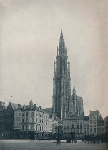 Cathedral of Our Lady, Antwerp, Belgium by John Benjamin Stone