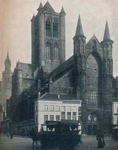 The Cathedral of St Bavo, Ghent, Belgium, c. 1900