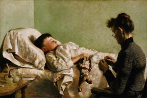The Sick Child by John Bond Francisco