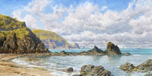Forest Cove, Cardigan Bay, 1883 by John Brett
