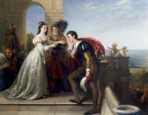 Rosalind and Orlando, from Shakespeare