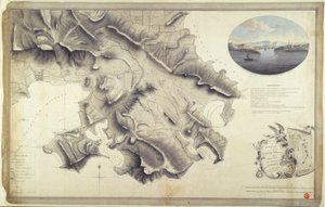 Plan of the Environs of English Harbour and Monks Hill in the Island of Antigua Surveyed and Drawn by John Brown by John Brown