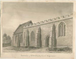 Abbots Bromley Church by John Buckler