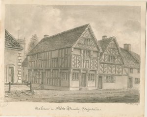 Abbots Bromley Old Houses by John Buckler