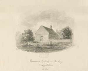Audley Grammar School by John Buckler