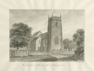 Bushbury Church by John Buckler