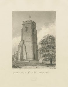 Drayton Bassett Church by John Buckler
