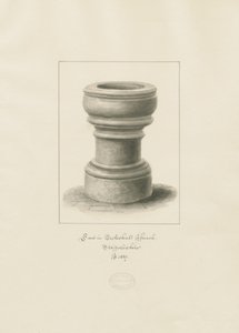 Font in Eccleshall Church