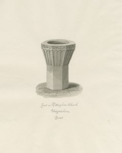 Font in Pattingham Church