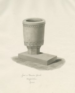 Font in Standon Church