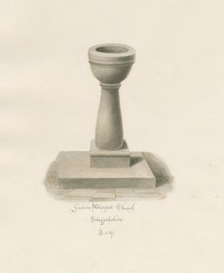 Font in Waterfall Church
