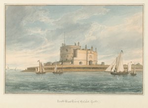 Calshot Castle, Hampshire by John Buckler