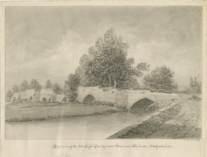 Handsacre - Old High Bridge by John Buckler