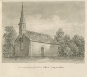 Haselour Chapel by John Buckler