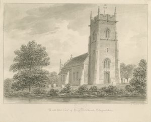 Haughton Church by John Buckler