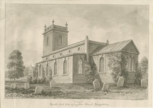 Ingestre Church by John Buckler