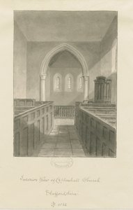 Interior of Coppenhall Church