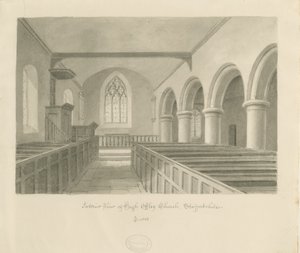 Interior of High Offley Church