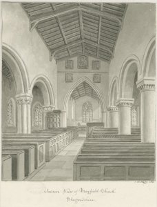 Interior of Mayfield Church