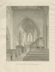 Interior of Standon Church