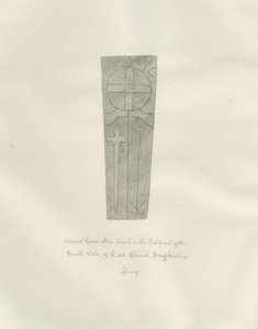 Leek Church - Gravestone by John Buckler
