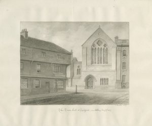 Lichfield - Guildhall by John Buckler