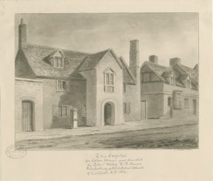 Lichfield - Hospital for Women by John Buckler