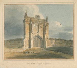 Lincolnshire - Stamford - White Friars by John Buckler